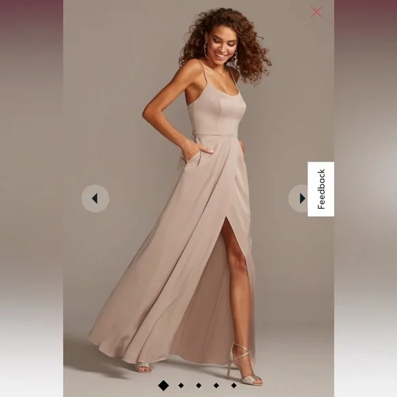 satin bridesmaid dresses david's bridal Timeless Satin Bridesmaid Gowns
